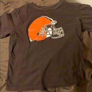 Boys L 7 Football shirt looks smaller than large